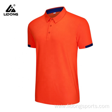 Custom Logo Design Mens Polo Tshirt Golf Tshirts